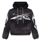 Hellstar Spiderweb Sport Logo Zip-Up Hoodie Black