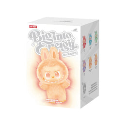 Pop Mart Labubu The Monsters Big into Energy Series Vinyl-Plüsch-Anhänger Einzelne Blind Box