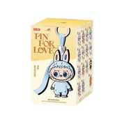 Box packaging of a vinyl plush pendant with cartoon character design, featuring 'Pin for Love' branding.