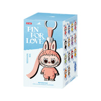 Pop Mart Labubu The Monsters Anstecker aus der Love Series – Vinyl-Plüsch-Anhänger (N-Z) Einzelne Blindbox