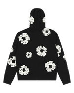 Denim Tears Cotton Wreath Zip Hoodie Black - Image 2