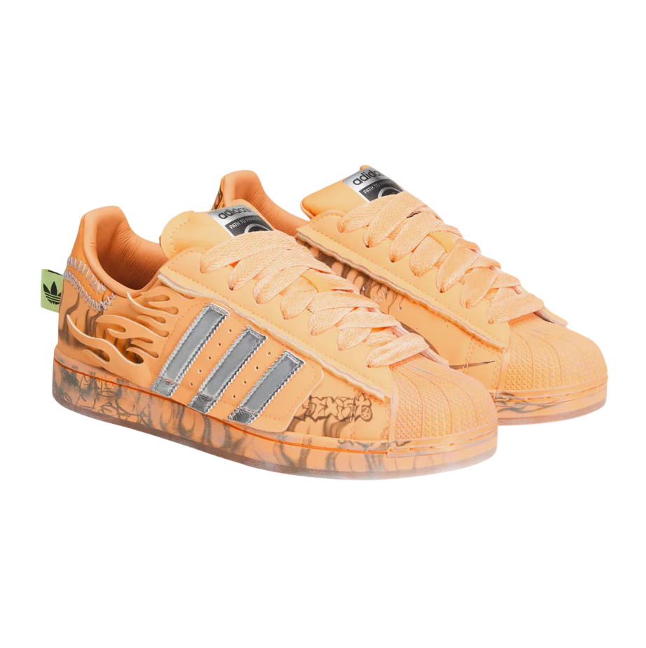 Adidas Superstar Hellstar Hazy Orange