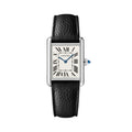 Montre Cartier Tank Must de Cartier, Grand Modèle, Acier, Cuir