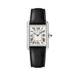 Cartier Tank Must de Cartier Watch, Large Model, Steel, Leather - Image 1