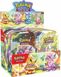 Pokémon TCG: Karmesin & Purpur Prismatische Entwicklungen 8-Dosen-Mini-Display