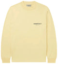 Fear of God Essentials Long Sleeve T-shirt Garden Cream