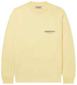 Fear of God Essentials Long Sleeve T-shirt Garden Cream