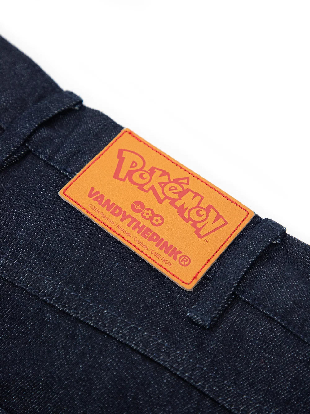 Vandy the Pink X Pokémon Pokémon Multi-Color Silhouettes Denim Jeans (ComplexCon)