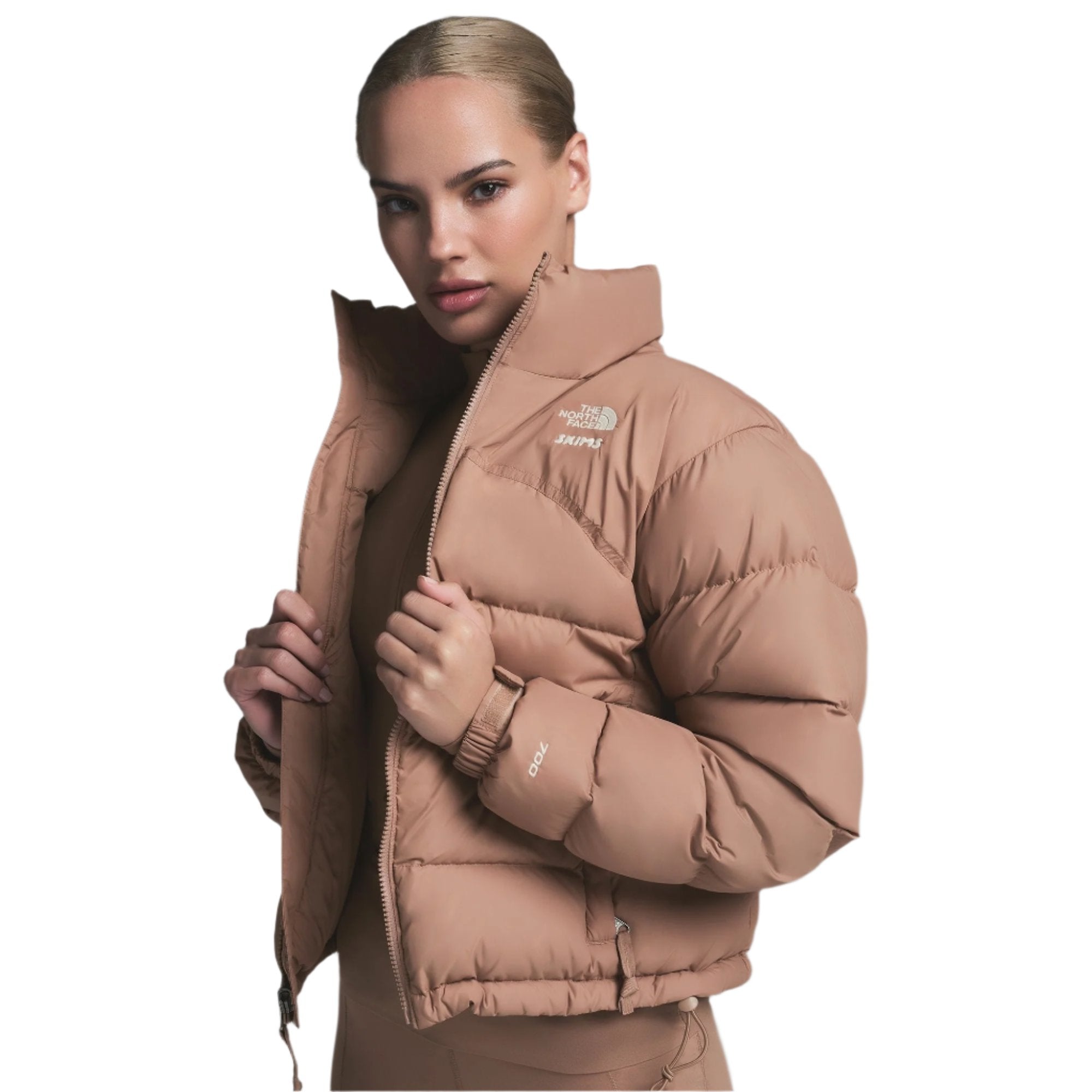 Skims x The North Face 2000 Retro Nuptse Jacket Sienna (Women's)