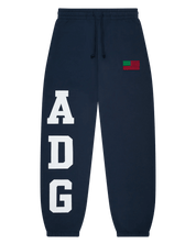 Denim Tears ADG Pan African American Flag Sweatpant Navy