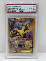 2016 Pokémon XY Alakazam EX Secret 125/124 PSA 10 GEM MINT (Fates Collide Full Art) - Image 3