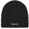 Supreme Berretto in Maglia a Blocchi Nero