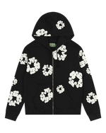 Denim Tears Cotton Wreath Zip Hoodie Black - Image 1