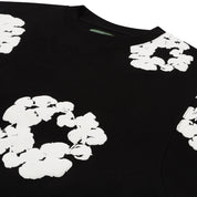 Denim Tears Long Sleeve Cotton Wreath Tee Black