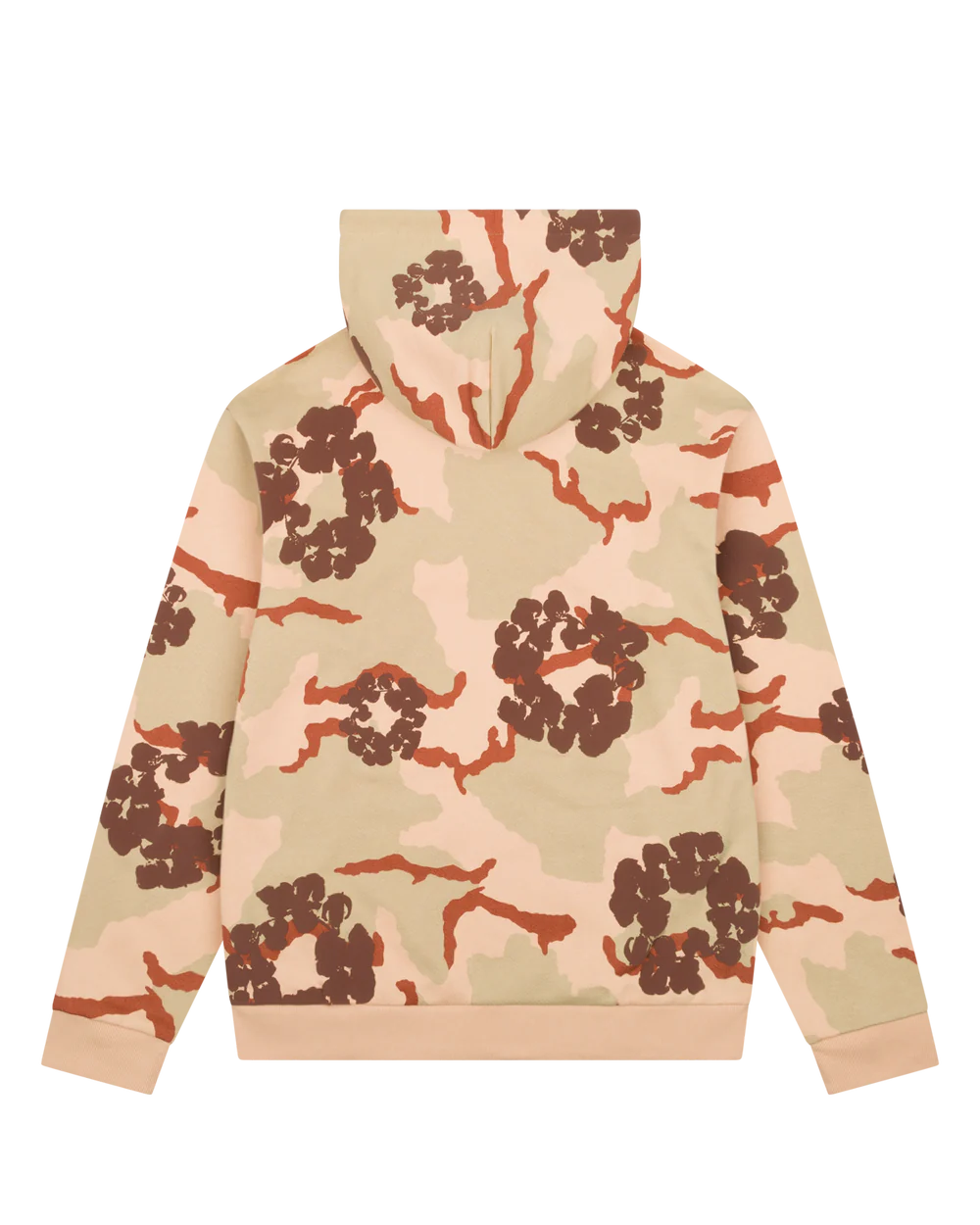 Denim Tears Desert Storm Tan Camo Cotton Wreath Zip Hoodie