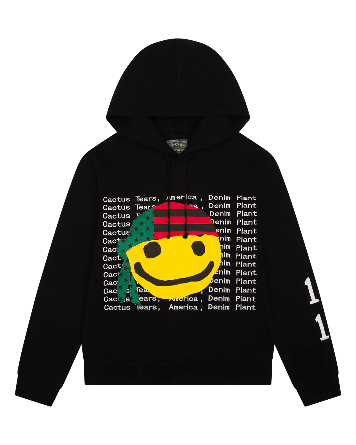 Denim Tears x CPFM Cactus Tears Hoodie Black