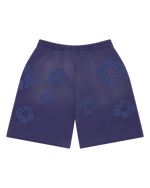 Denim Tears Mono Cotton Wreath Sweat Shorts Washed Blue - Image 2
