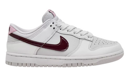 Nike Dunk Low Weiß Pflaumenkreide Rosa (Damen)
