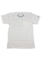 Chrome Hearts Neck Logo Pocket T-Shirt White / Blue - Image 1