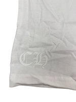 Chrome Hearts Neck Logo Pocket T-Shirt White / Blue - Image 4