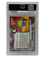 Trading card in a protective case with a visible PSA logo - Image 2
