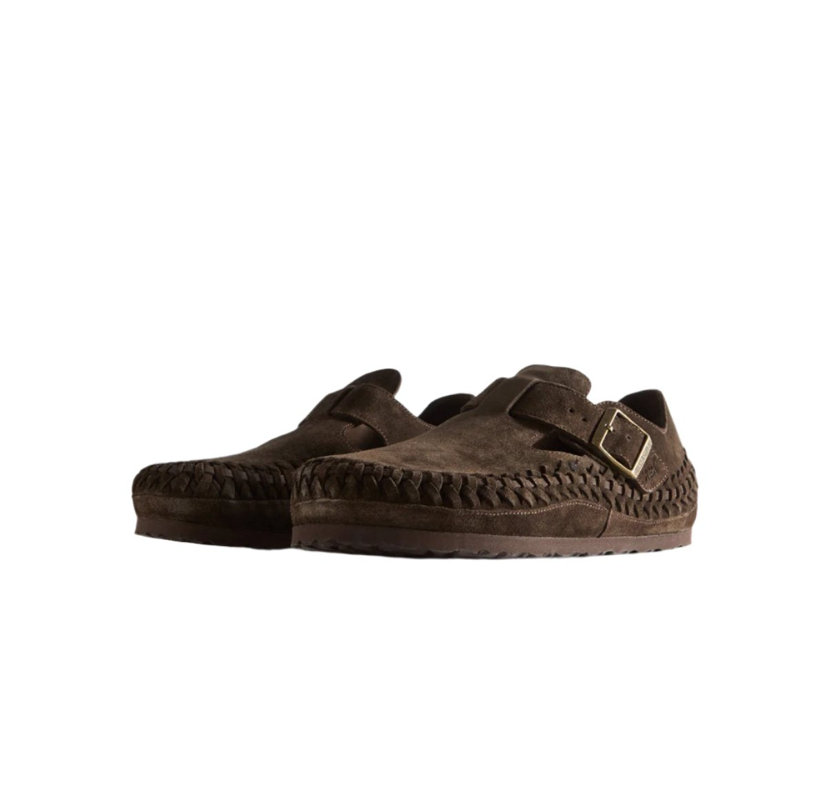 Kith for Birkenstock London Braided Mocca Brown