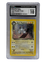 2000 Pokémon Team Rocket Dark Magneton Holo 11/82 CGC 10 GEM MINT - Image 1