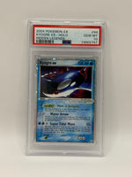 2004 Pokémon Hidden Legends Kyogre Ex Holo 94/101 PSA 10 GEM MINT - Image 3