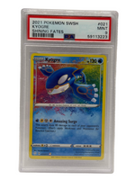 2021 Pokémon Shining Fates Kyogre Amazing Rare 021/072 PSA 9 MINT (SWSH) - Image 1