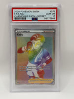 2020 Pokémon Champion's Path Kabu Full Art Secret Rare 077/073 PSA 10 GEM MINT - Image 3