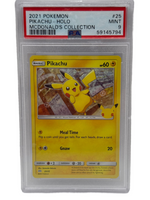 2021 Pokémon McDonald's Collection Pikachu Holo 25/25 PSA 9 MINT - Image 1