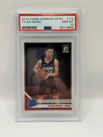 2019 Panini Donruss Optic Tyler Herro Base Rookie Card #172 PSA 10 GEM MINT - Image 3