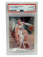 2019 Panini Mosaic Tyler Herro Rookie Card #223 PSA 10 GEM MINT - Image 1