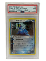 2004 Pokémon EX Team Aqua's Walrein Holo 6/95 PSA 7 NEAR MINT - Image 1