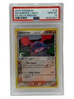 2005 Pokémon EX Delta Species Salamence Holo 14/113 PSA 10 GEM MINT - Image 1