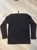 Chrome Hearts Wool Embroidered L/S Thermal Crewneck Black - Image 4