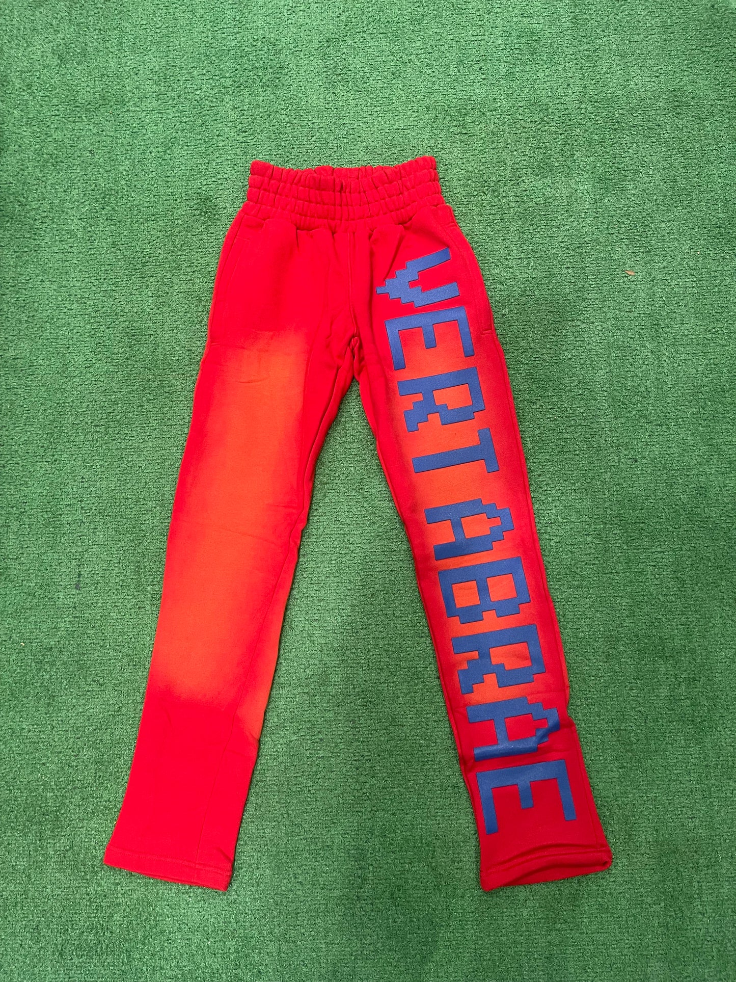 Vertabrae C-2 Sweat Pants Washed (Red & Blue)