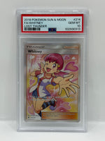 2018 Pokémon Lost Thunder Whitney Full Art 214/214 PSA 10 GEM MINT - Image 3