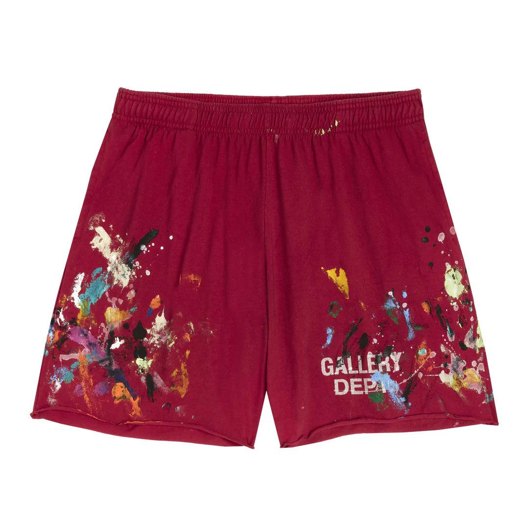 Gallery Dept. Insomnia Painted Shorts Red