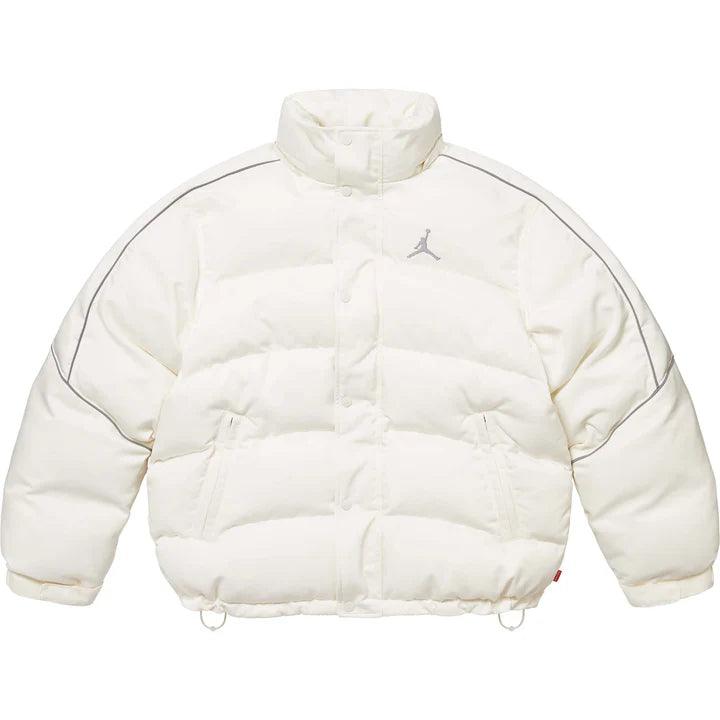 Supreme Jordan Puffer Jacket White