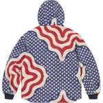 Supreme Flag Quilted Hooded Work Jacket Multicolor USA - Image 2