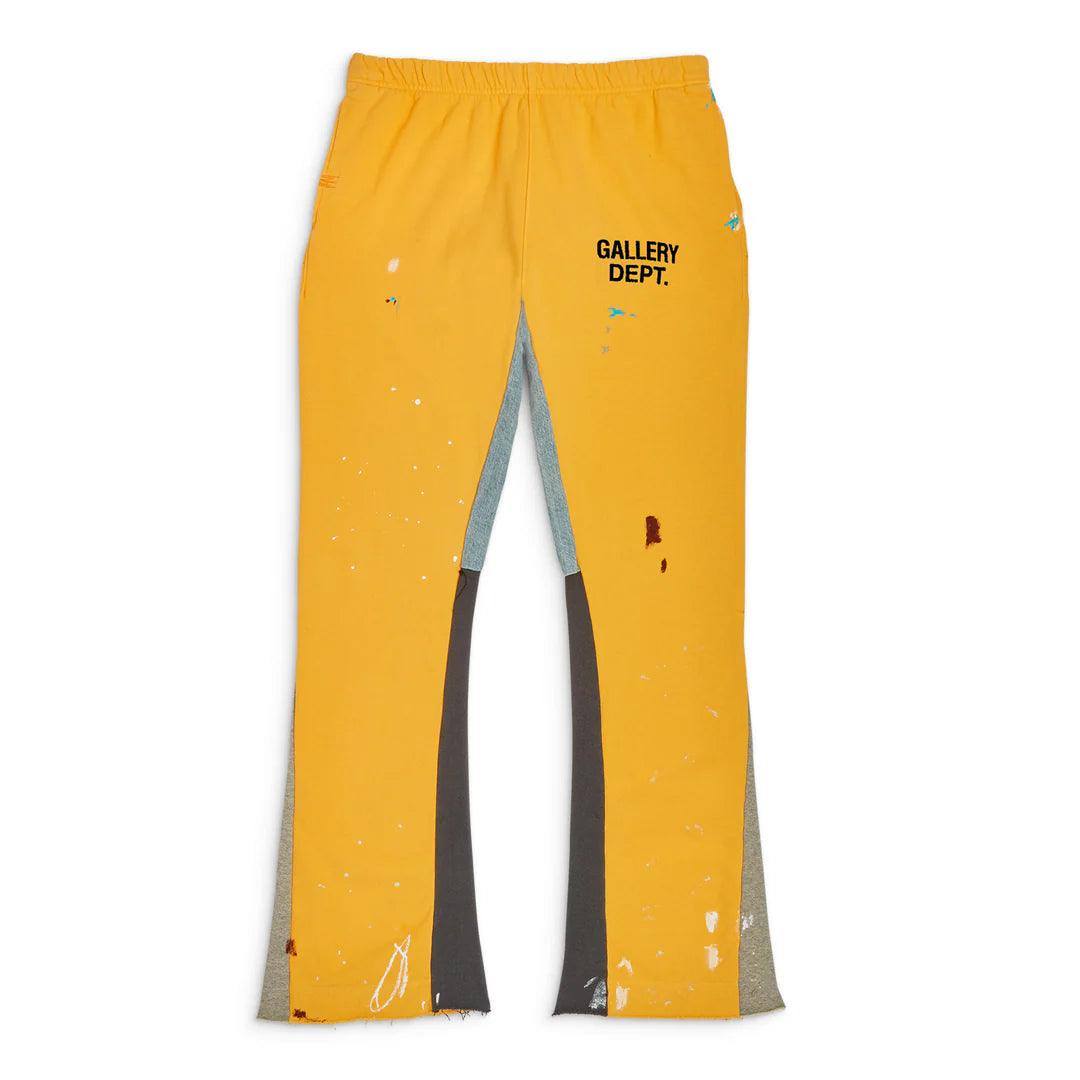 Gallery Dept. GD Painted Flare Sweatpant Gold