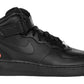 Nike Air Force 1 Mid Supreme Black