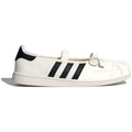 Adidas Superstar Square Toe Ballet Jennie Bianco Sporco Nero (Donna)