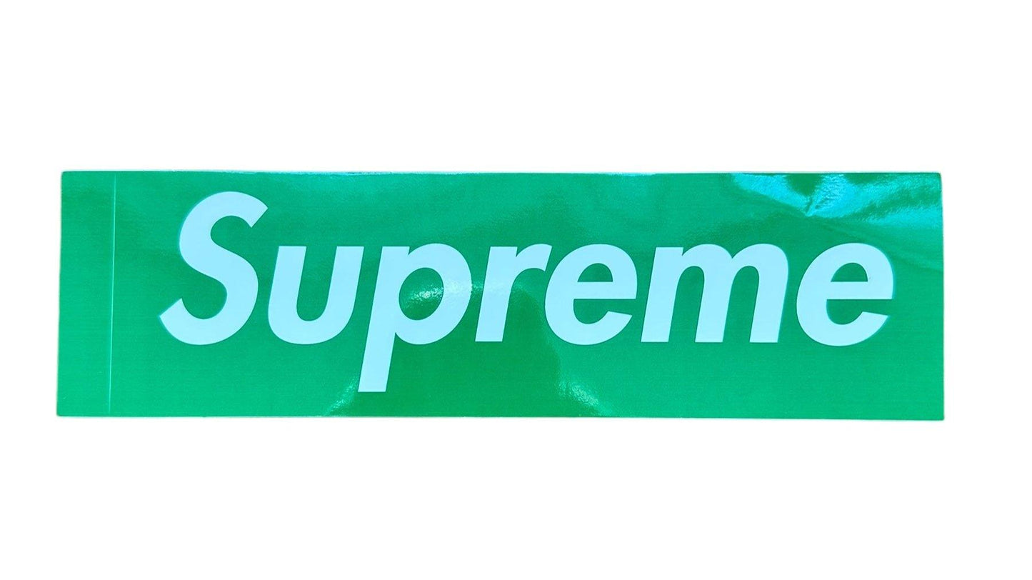 Supreme FW24 Box Logo Sticker Green