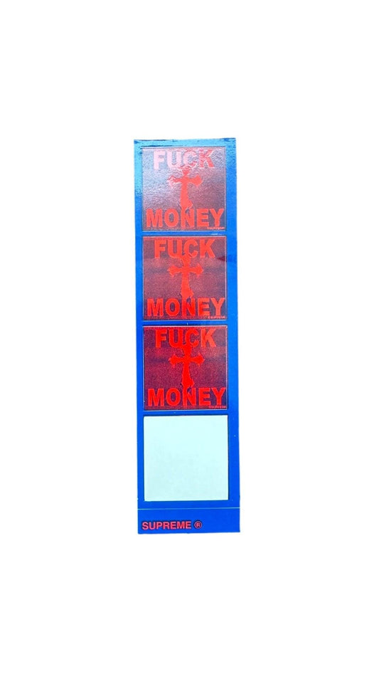 Supreme F Money Sticker