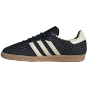 Adidas Samba OG Basketweave Black Cream White (Women's)