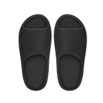 Pair of black slippers on a white background - Image 2