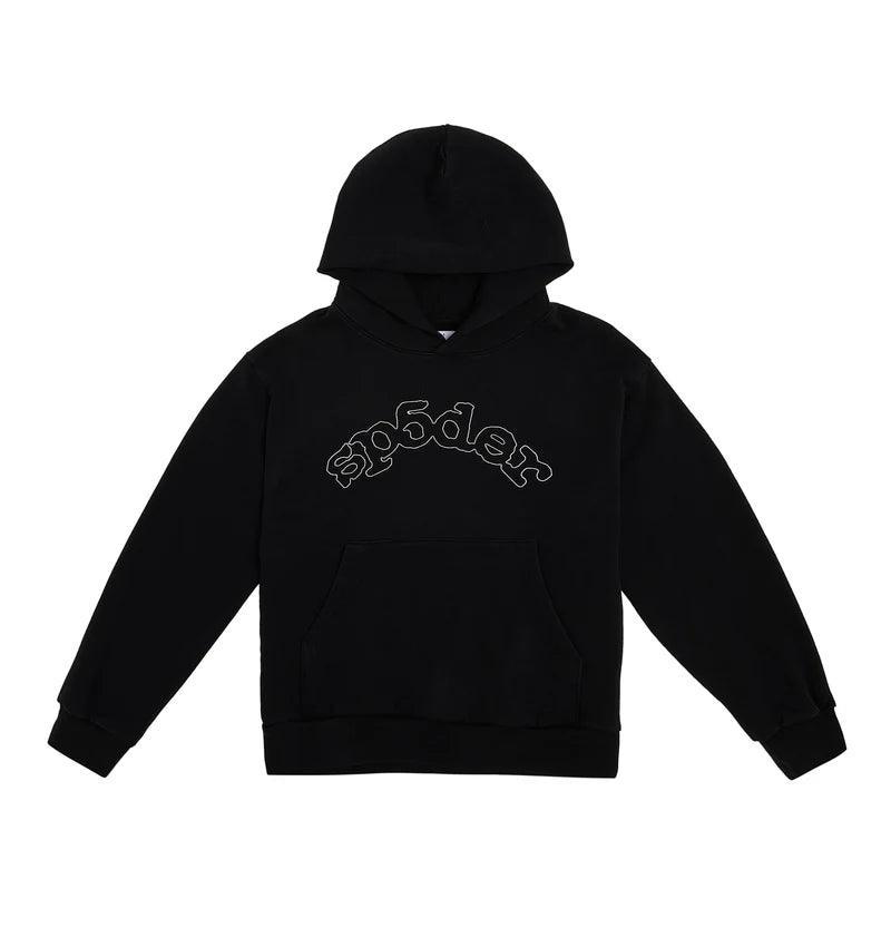 Sp5der OG Logo Hoodie Black