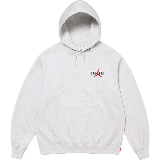 Supreme Jordan Hooded Sweatshirt (FW24) Ash Grey